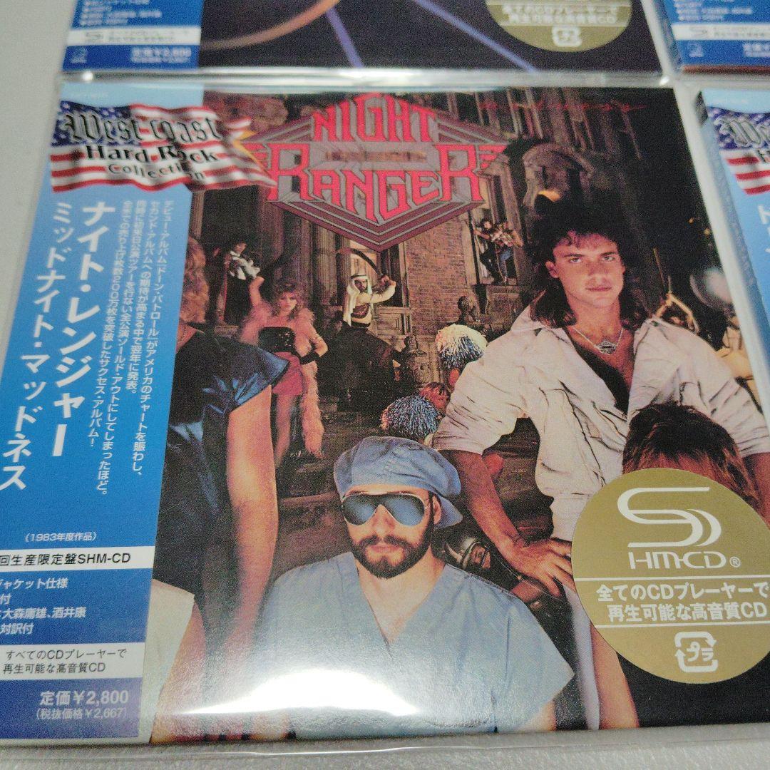 ナイトレンジャー 紙ジャケット SHM CD 5枚セット