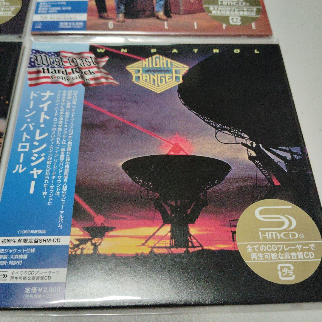ナイトレンジャー 紙ジャケット SHM CD 5枚セット