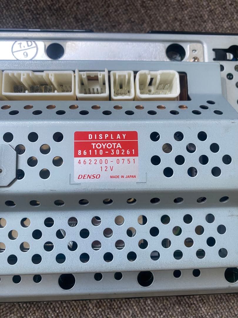 トヨタ クラウン JZS171 JZS175 17クラウン 純正 ディスプレイ