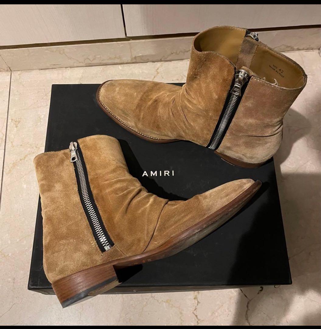 初期 AMIRI ブーツ MX1 SKINNY STACK BOOT