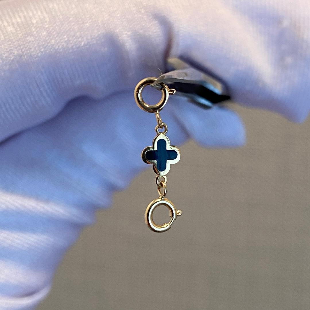 K18YG 引き輪 ヒキワ クローバー 四ツ葉 イエローゴールド 18金 18K