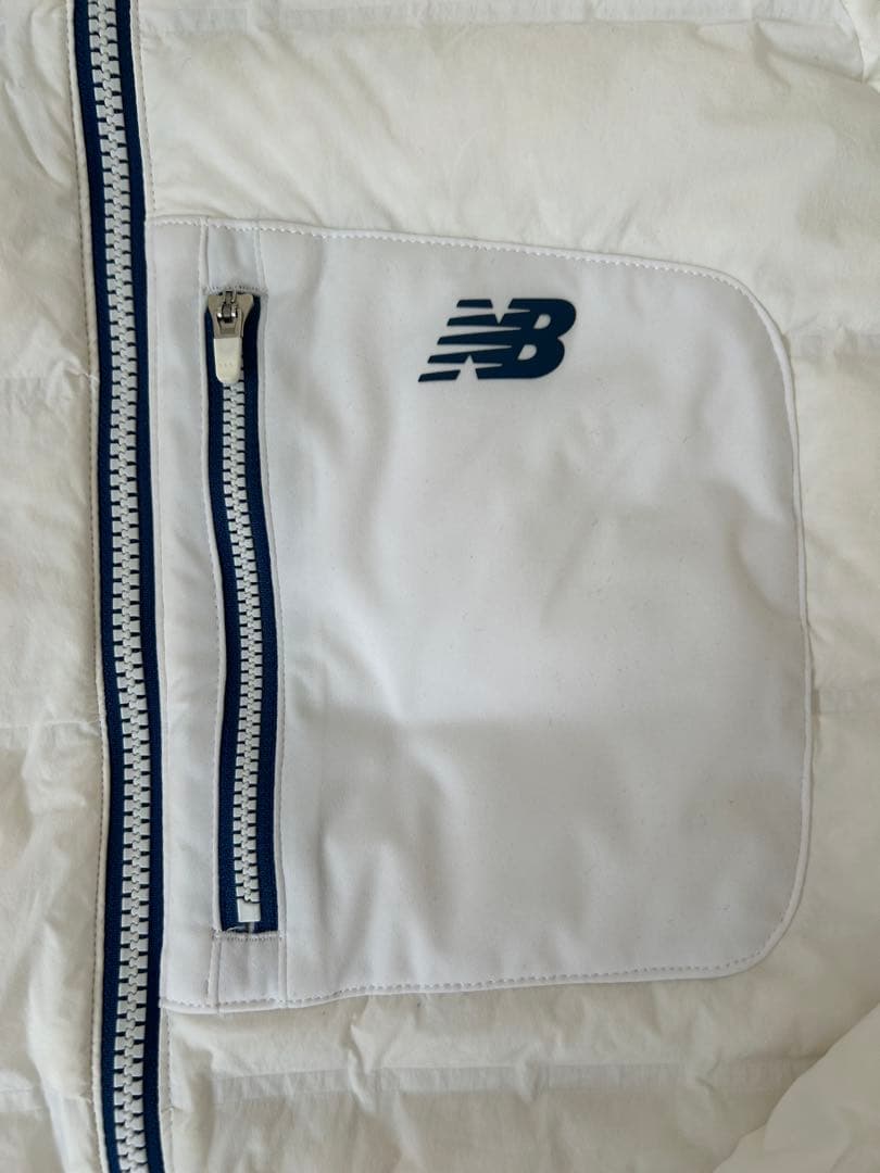 ニューバランスゴルフ New Balance golf ダウン 白 メンズ5