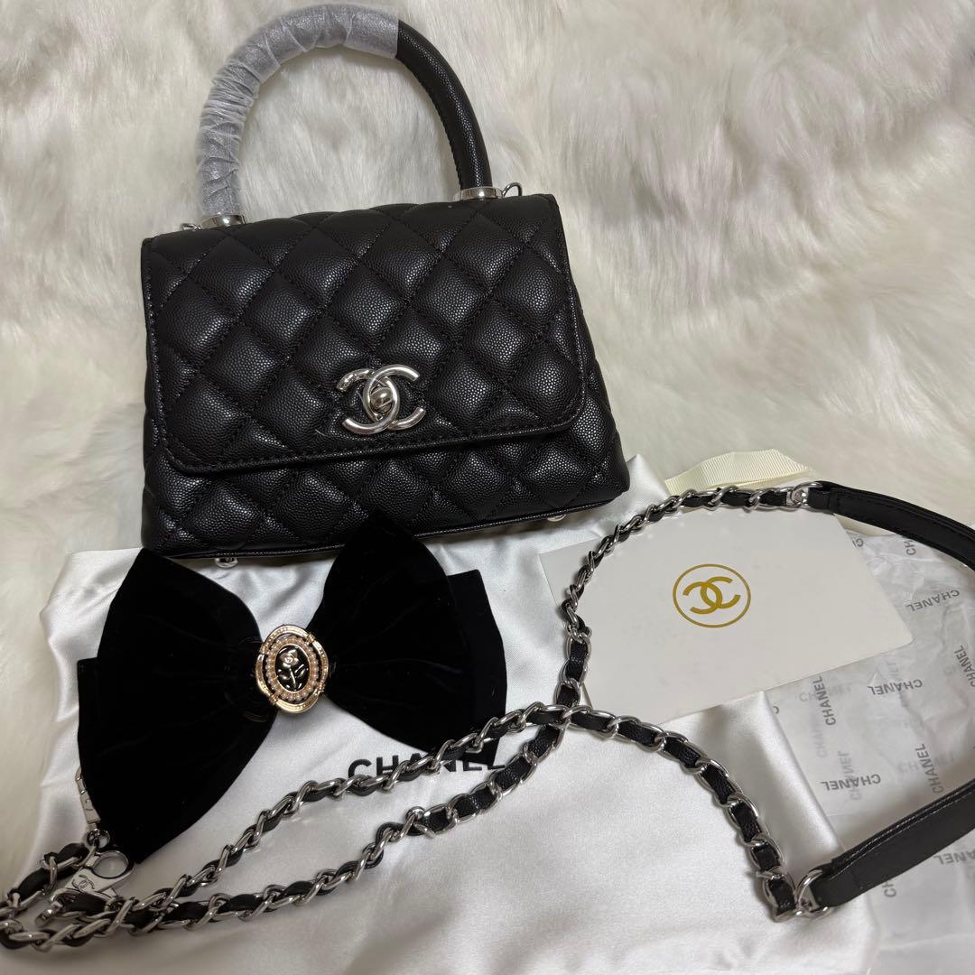 新品CHANEL ノベルティ☆ハンドルミニショルダーバッグ