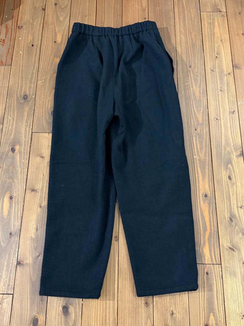 nagonstans ナゴンスタンス　パンツ　ウール　ブラック