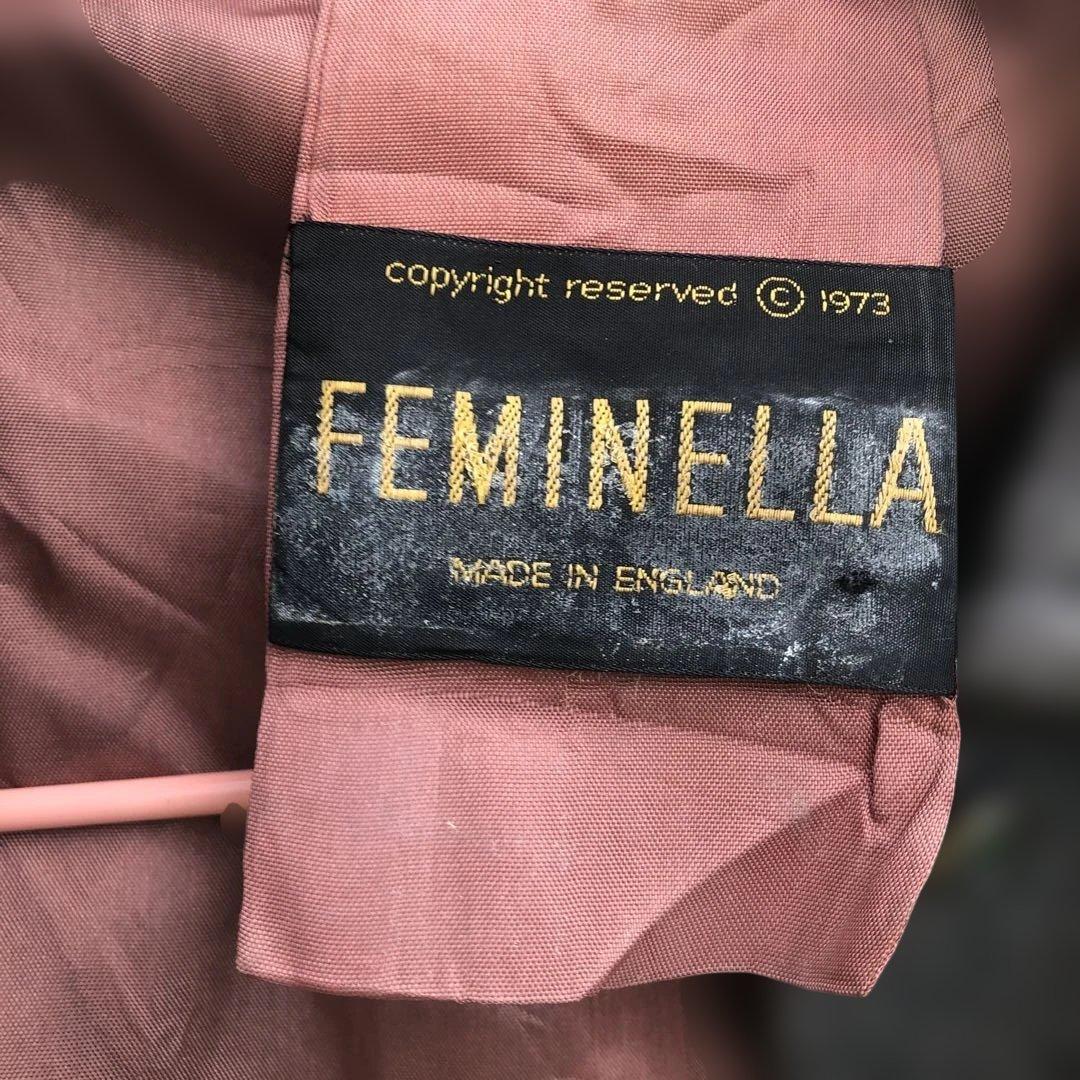 ヴィンテージ グレー ケープスタイル ロングコート