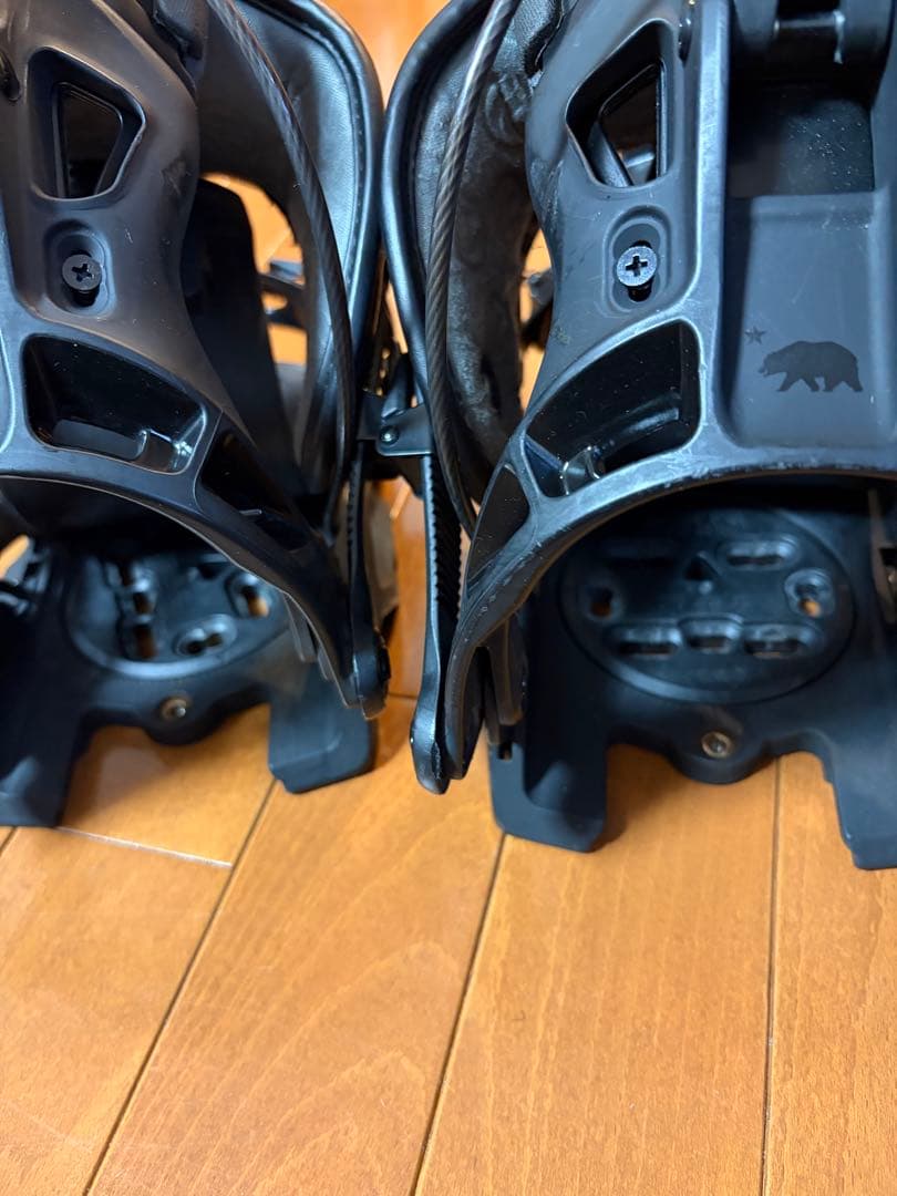 FLOW フロー ビンディング Mサイズ ブラック リアエントリー スノーボード