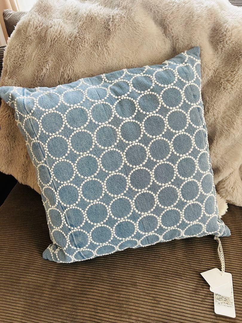 ミナペルホネン　デニムクッション