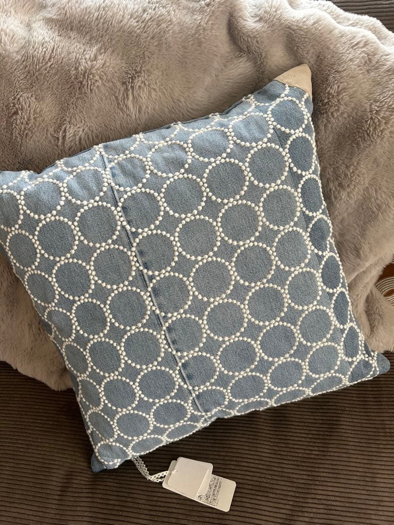 ミナペルホネン　デニムクッション