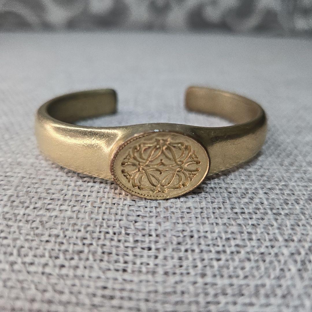 LOEWE バングル 金色