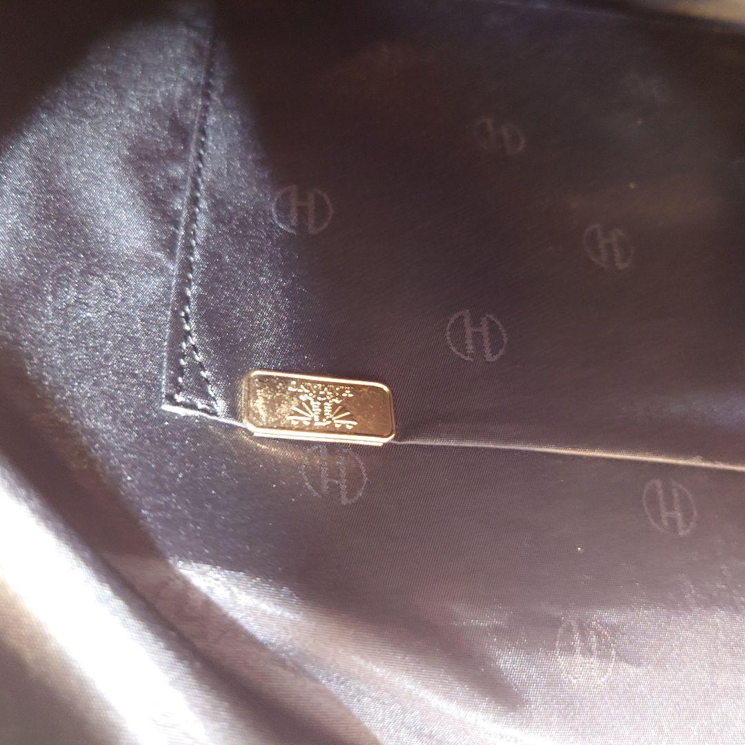 【濱野皮革工藝】グレース ディライトトート ブラック✕ゴールド　A4サイズ収納