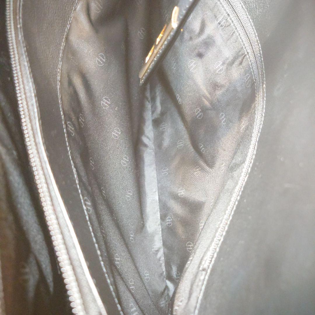 【濱野皮革工藝】グレース ディライトトート ブラック✕ゴールド　A4サイズ収納