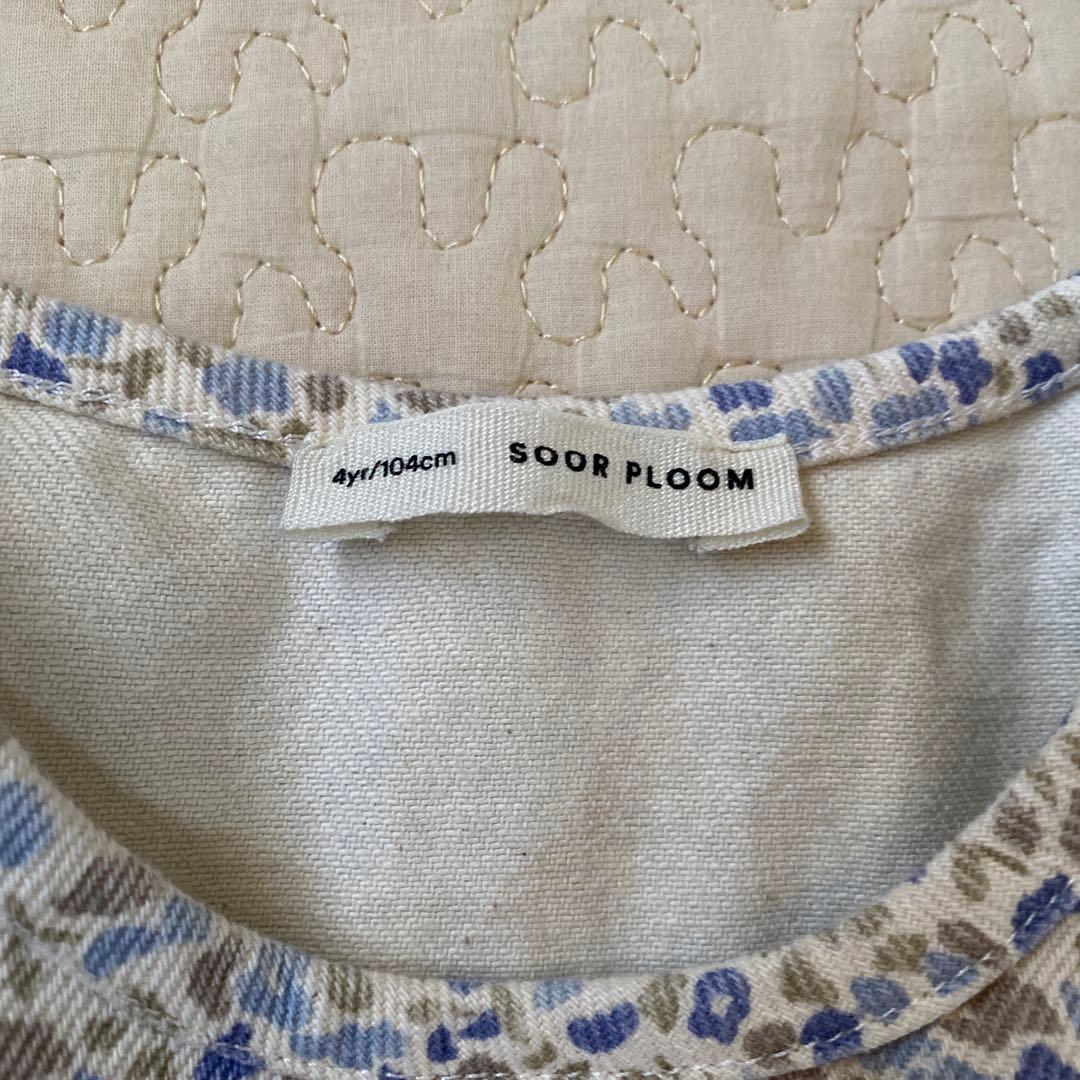 SOOR PLOOM 花柄オールインワン 4yr/104cm