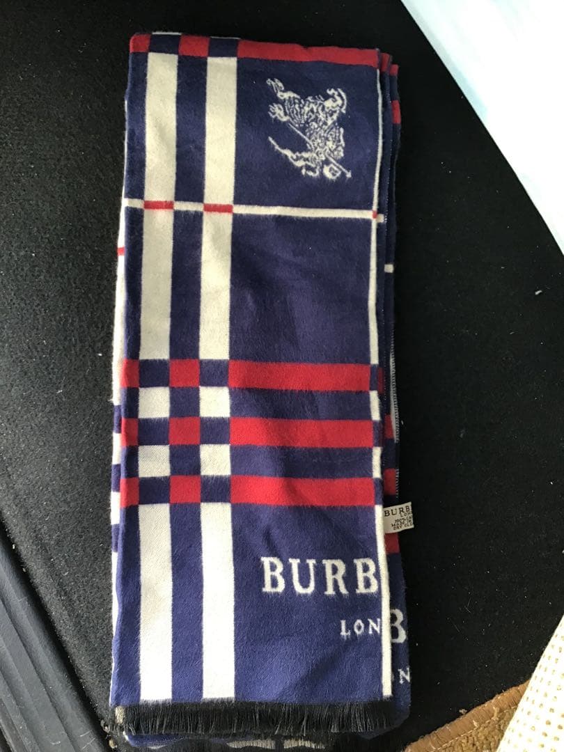 BURBERRY　バーバリー　マフラー　カシミア100％　美品