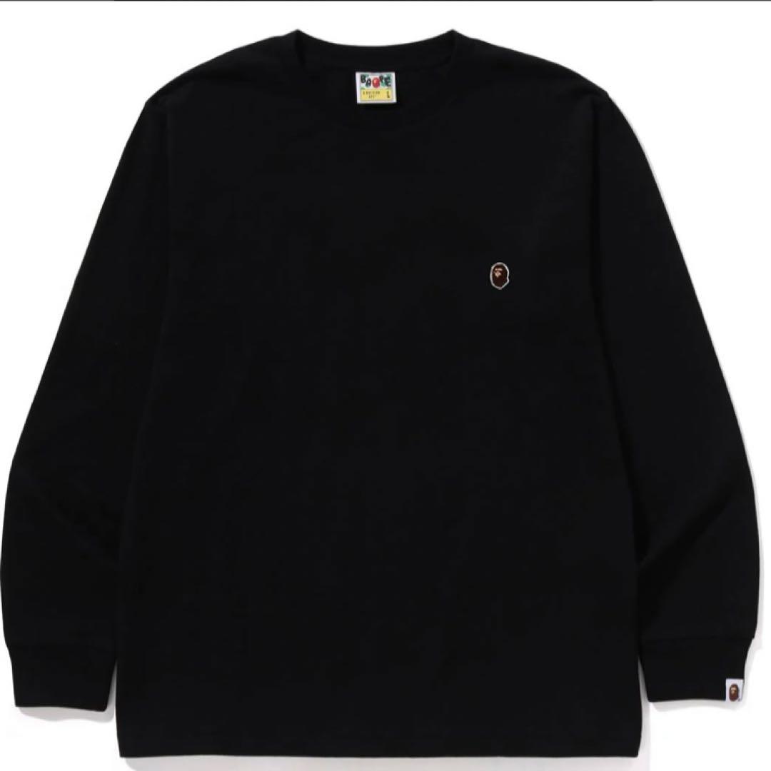 メンズXLサイズ！　BAPE ロンT A BATHING APE