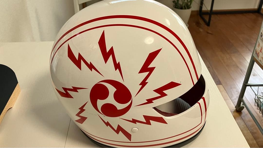 族ヘル ホワイト/レッド