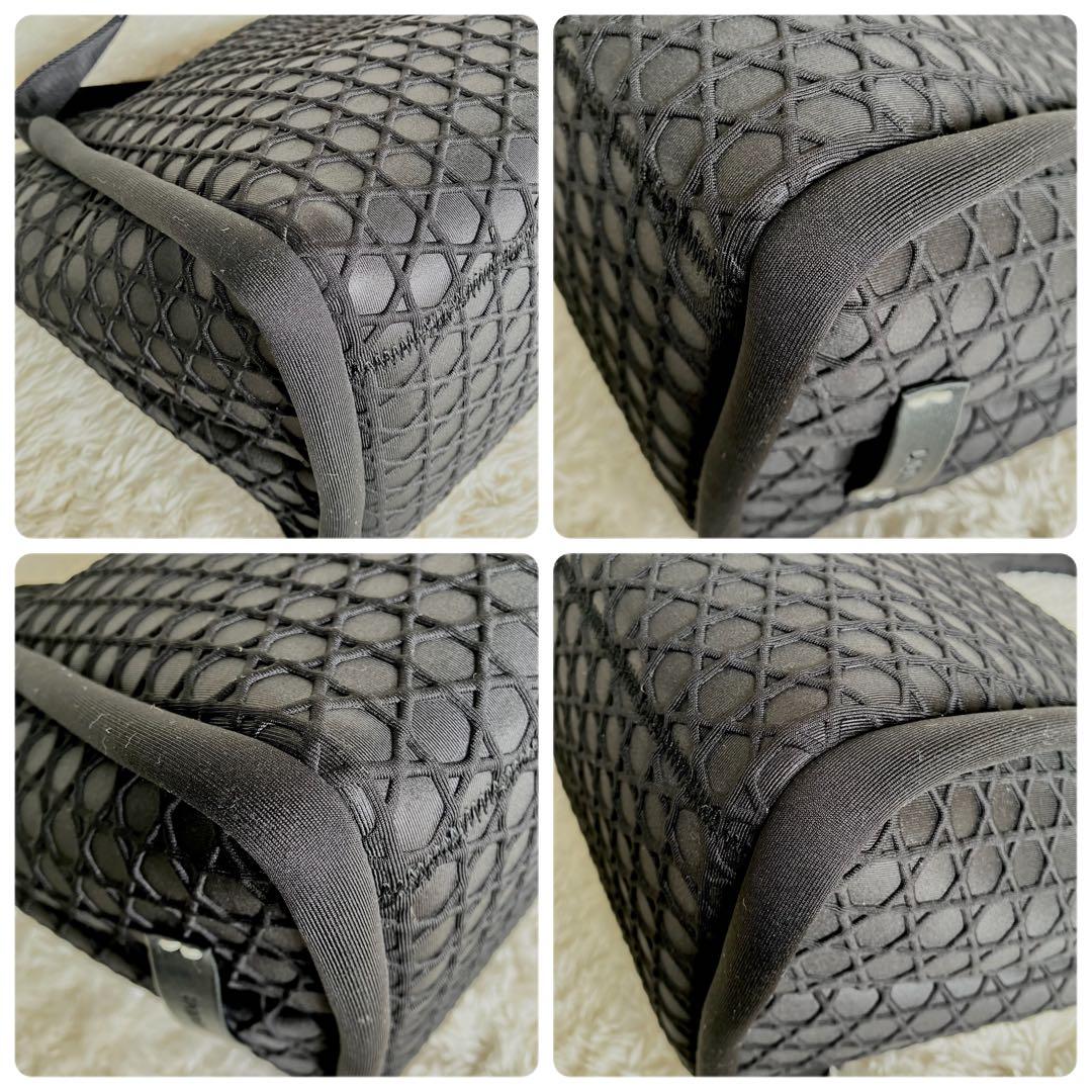 【極美品】LAQUOH　ラクーオ　トートバッグ　Sサイズ　ブラック　撥水加工