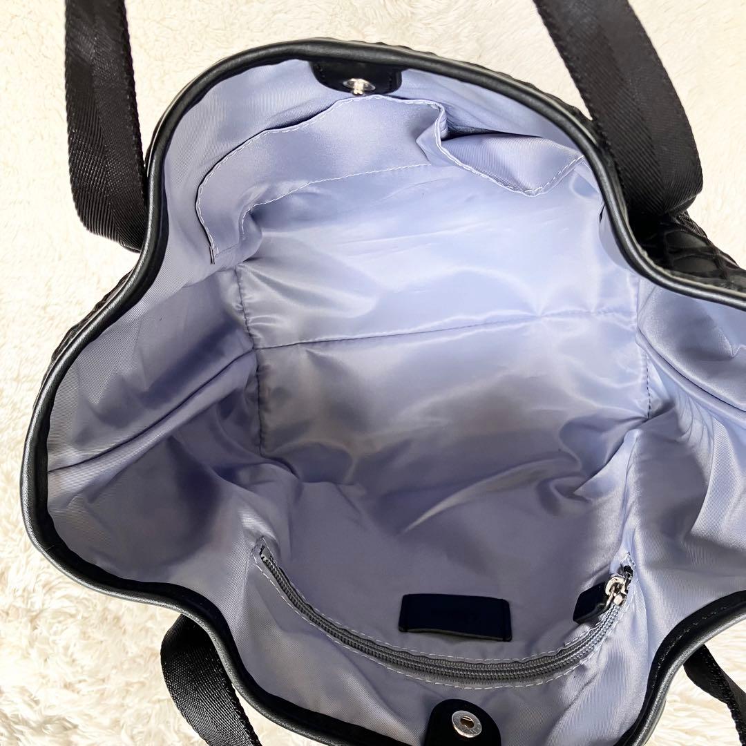 【極美品】LAQUOH　ラクーオ　トートバッグ　Sサイズ　ブラック　撥水加工