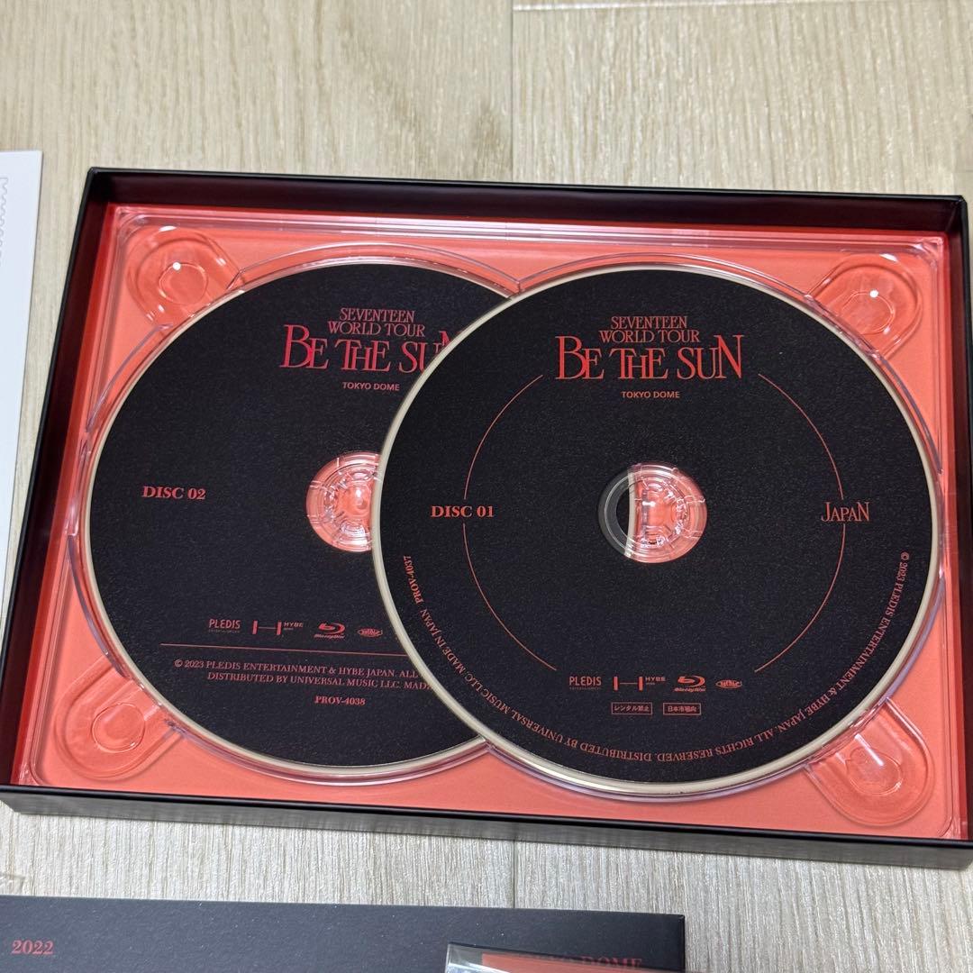 【値下げ不可】seventeen BE THE SUN Blu-ray