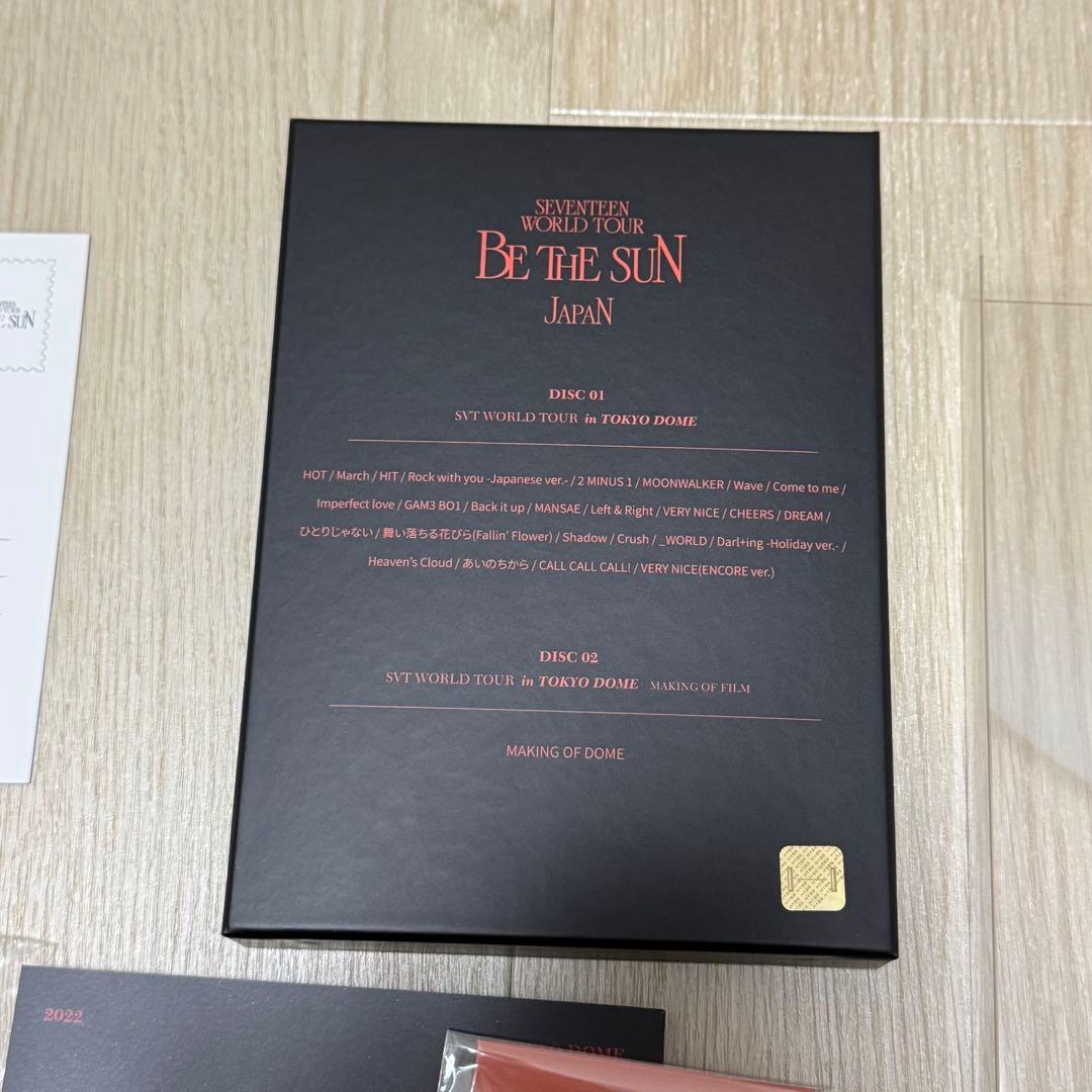【値下げ不可】seventeen BE THE SUN Blu-ray
