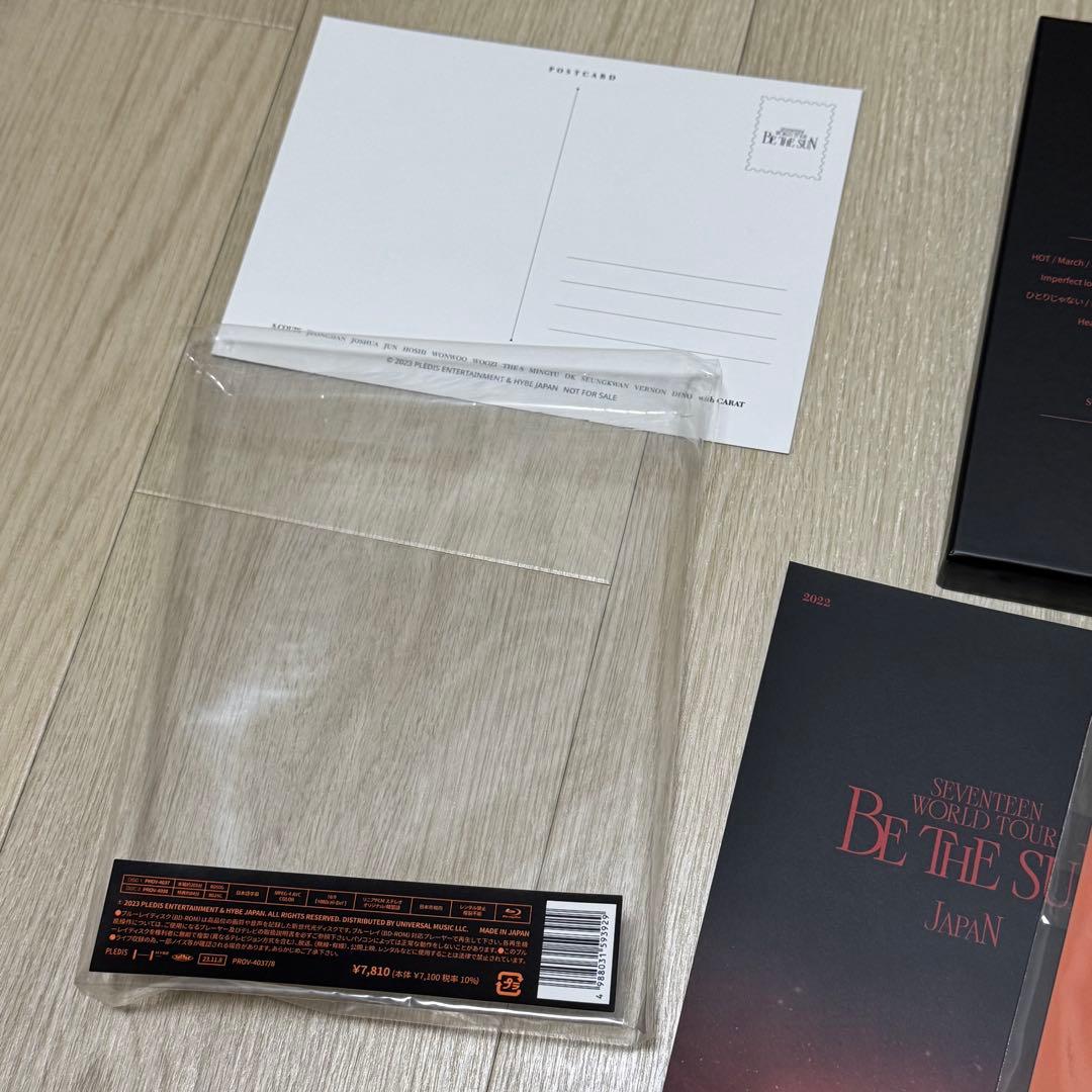 【値下げ不可】seventeen BE THE SUN Blu-ray