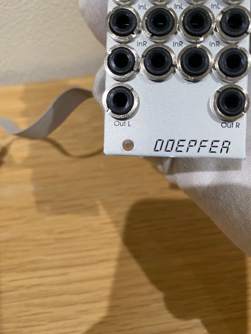 【ほぼ未使用】Doepfer A-135-3 VCステレオミキサー