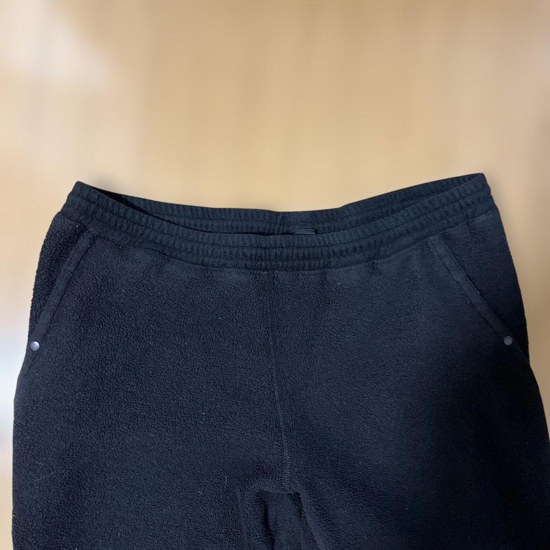 90s patagonia フリースパンツ usa Mサイズ 黒 ブラック