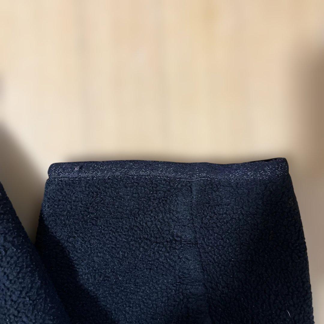 90s patagonia フリースパンツ usa Mサイズ 黒 ブラック