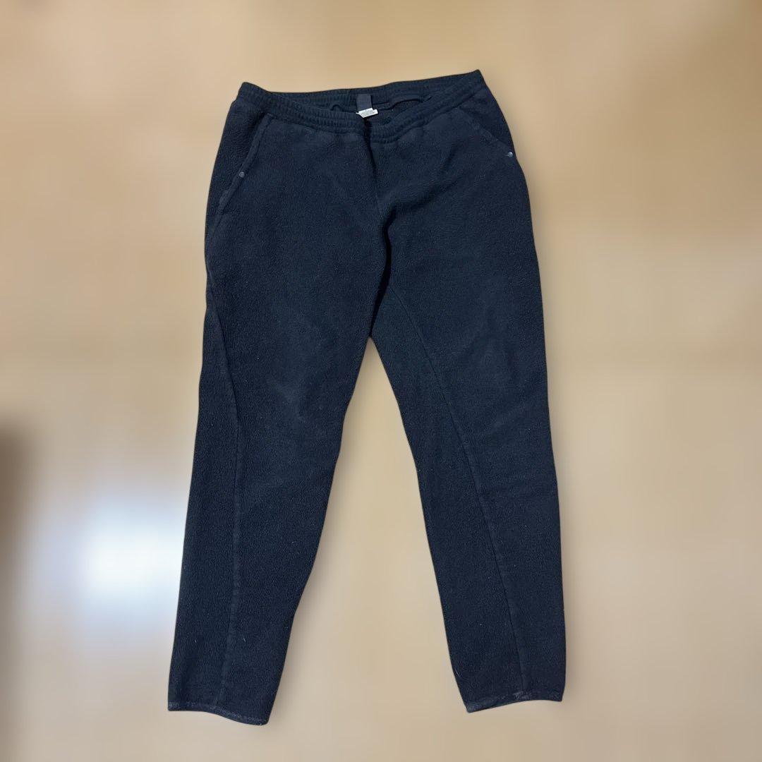 90s patagonia フリースパンツ usa Mサイズ 黒 ブラック