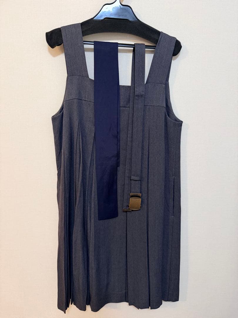 Jane Marple ジェーンマープル　プリーツサロペットワンピース