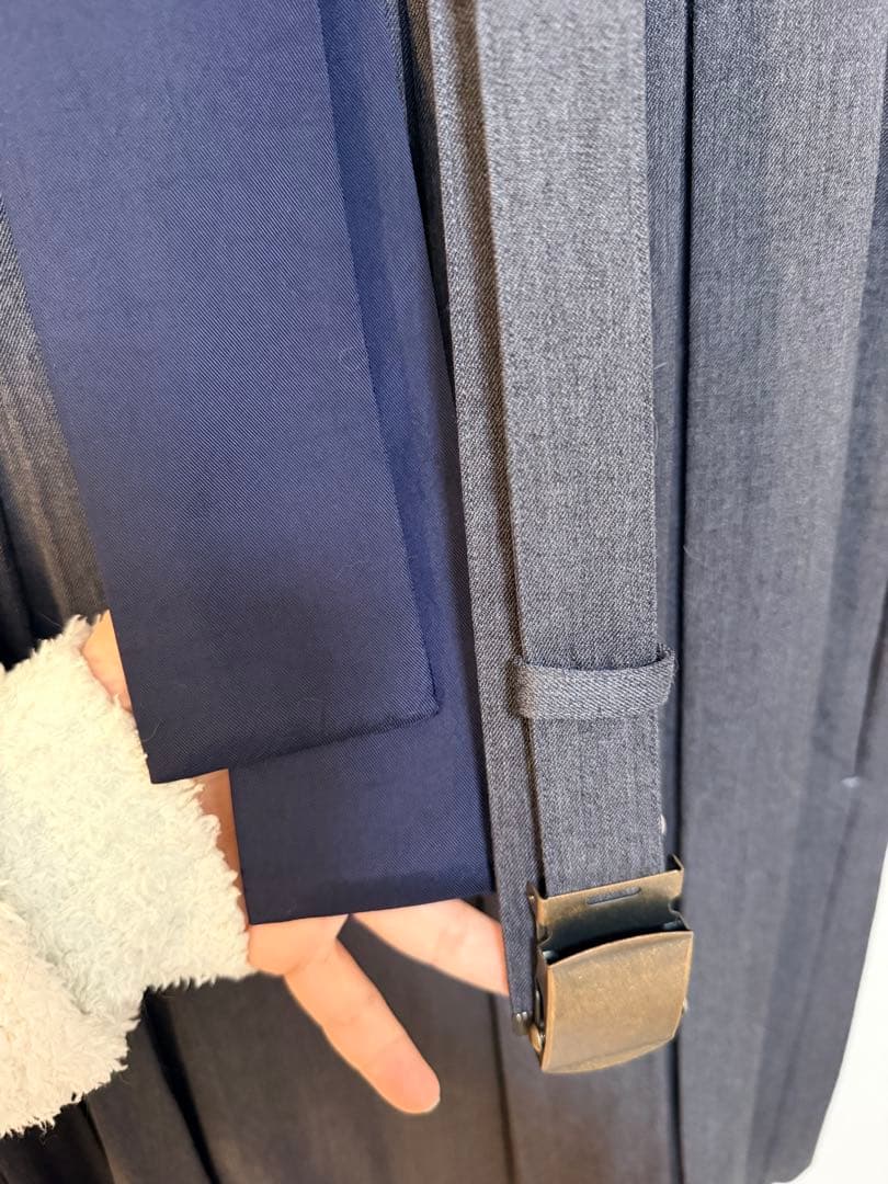 Jane Marple ジェーンマープル　プリーツサロペットワンピース