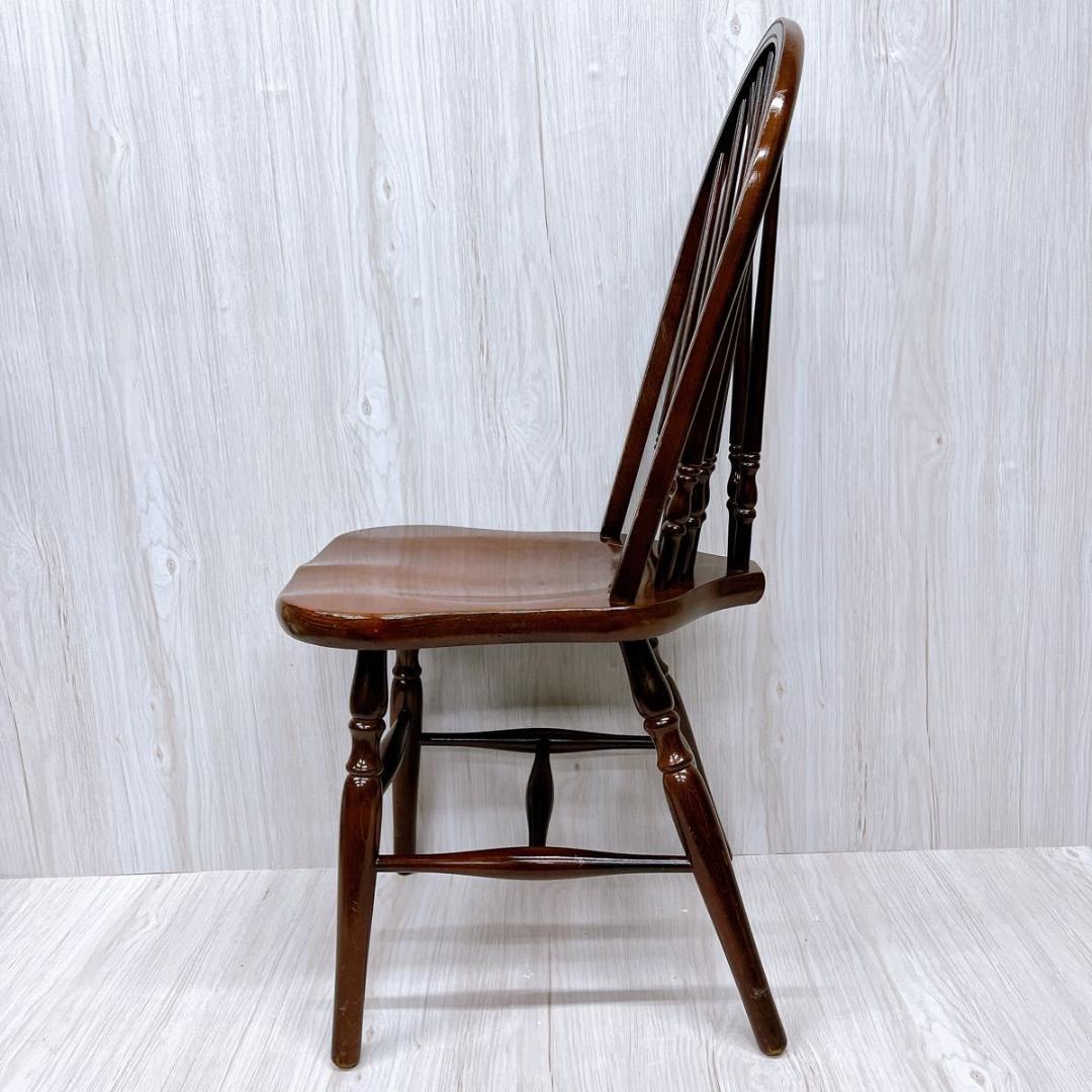 【予約品】秋田木工 ウィンザーチェア 2脚セットダイニングチェア 曲木 椅子