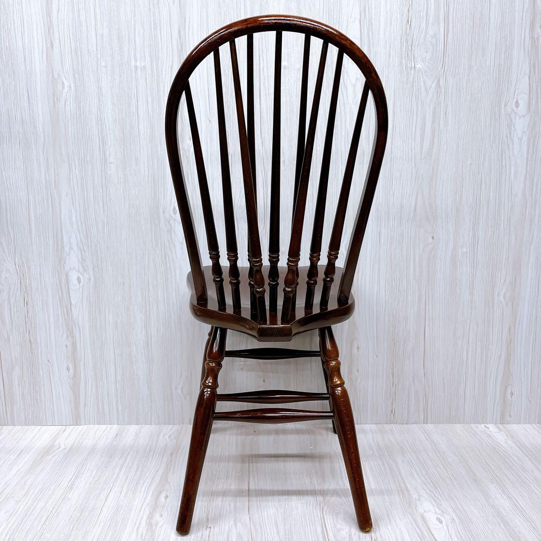 【予約品】秋田木工 ウィンザーチェア 2脚セットダイニングチェア 曲木 椅子