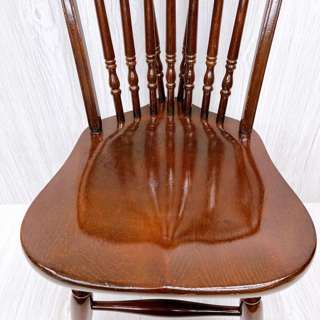 【予約品】秋田木工 ウィンザーチェア 2脚セットダイニングチェア 曲木 椅子