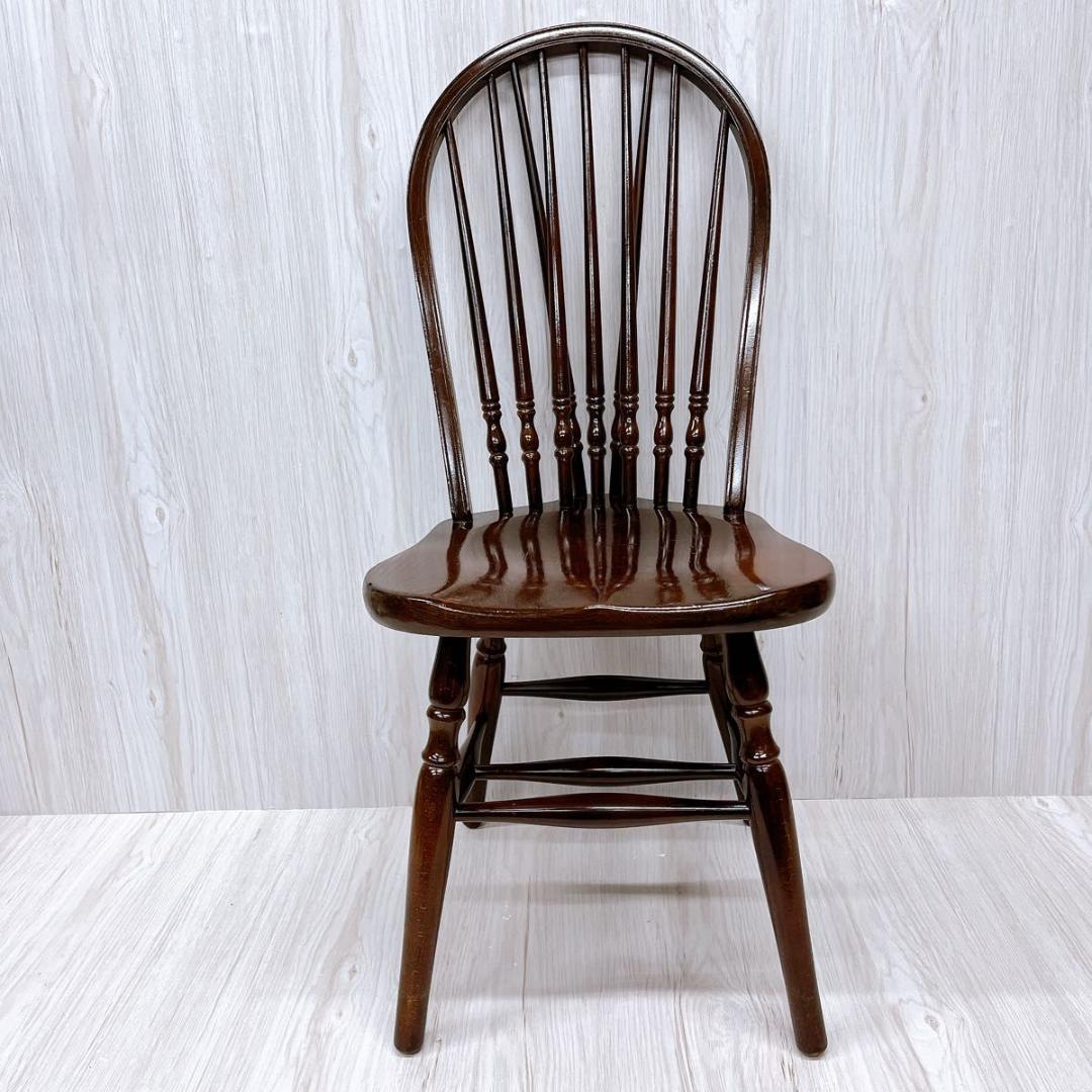 【予約品】秋田木工 ウィンザーチェア 2脚セットダイニングチェア 曲木 椅子