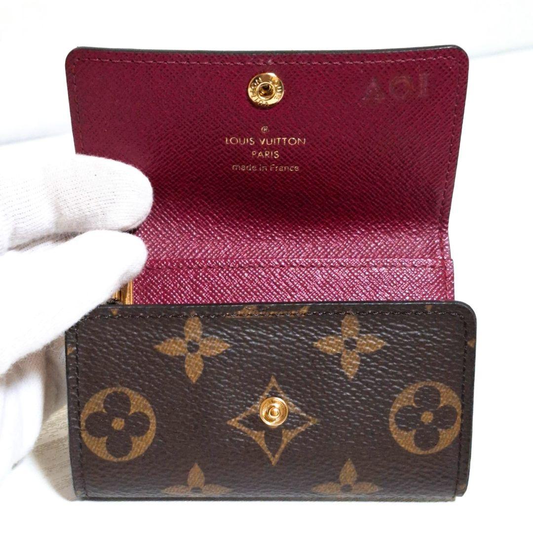 ⛄極美品⛄ルイヴィトンモノグラムフューシャミュルティクレ6 キーケース#406