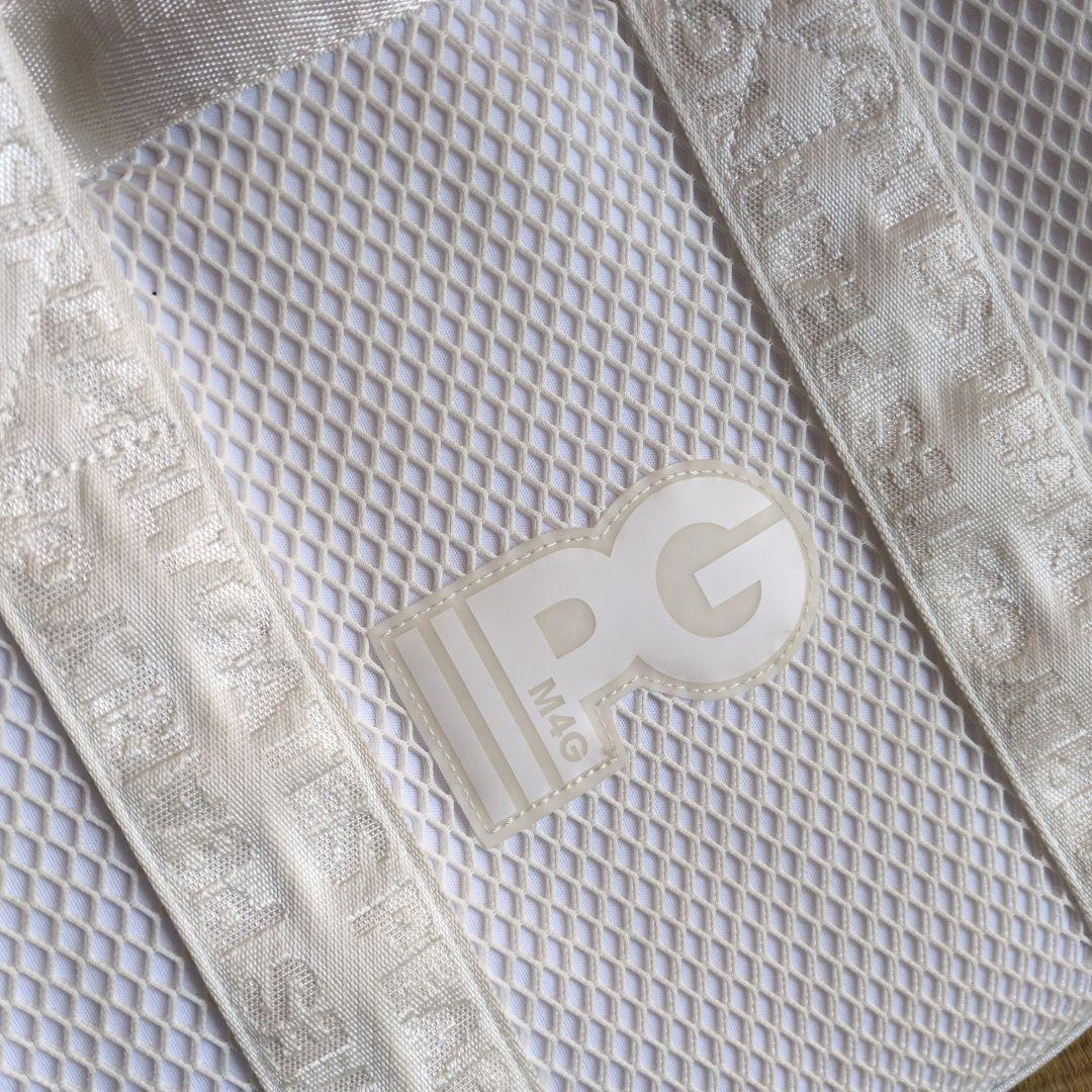 パーリーゲイツ　PEARLY GATES　ゴルフ　バッグ　白✕緑　PG