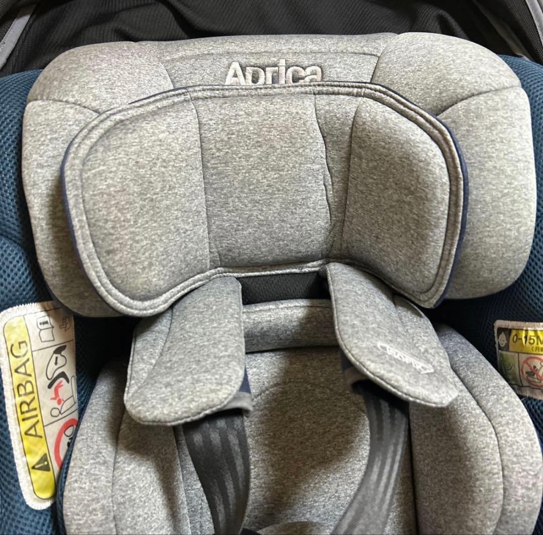 美品アップリカ クルリラプラス　チャイルドシート 回転式 ISOFIX 360