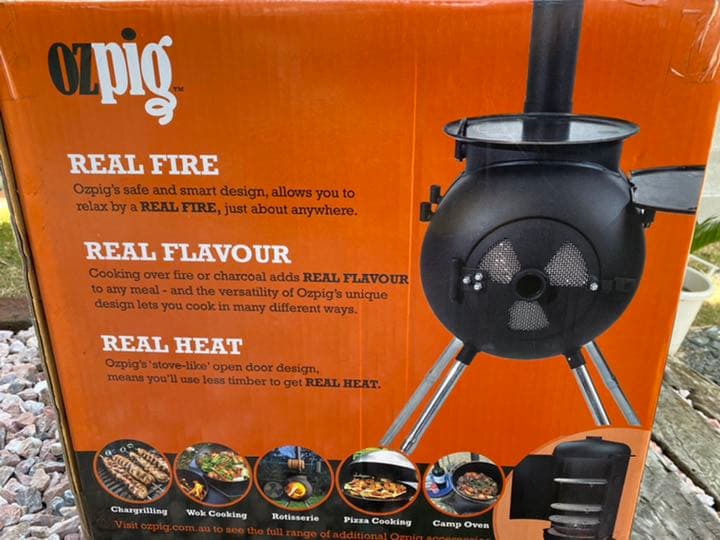 Ozpig、野外ストーブ、薪ストーブ、