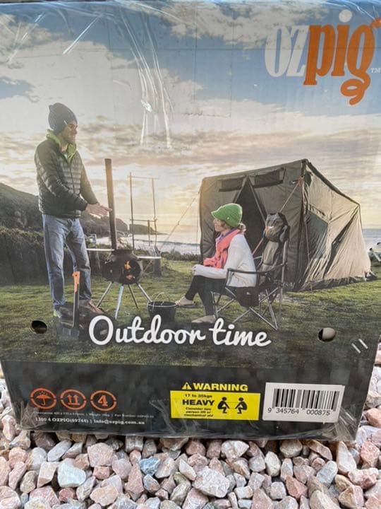 Ozpig、野外ストーブ、薪ストーブ、