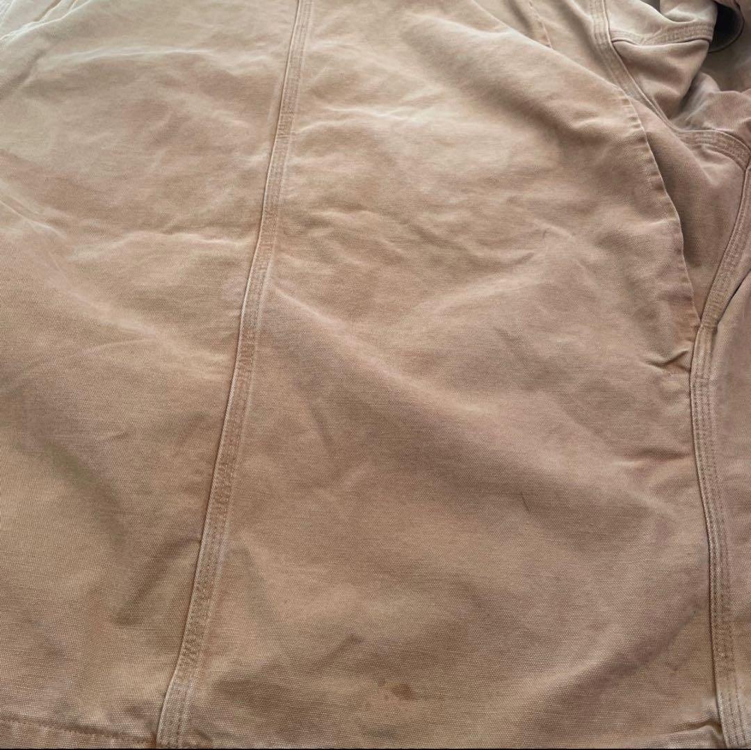 Carhartt USA製 ダックジャケット EST.1889 ボタン ベージュ