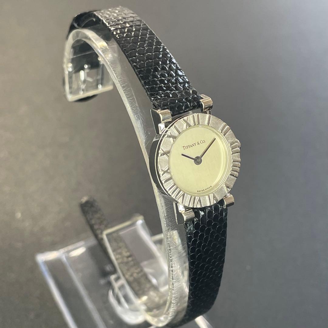 【良品 可動品】 ティファニー 腕時計 アトラス ミニ スターリングシルバー