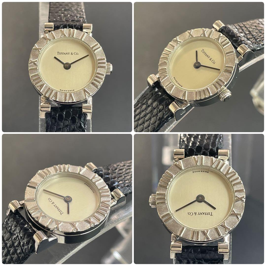 【良品 可動品】 ティファニー 腕時計 アトラス ミニ スターリングシルバー