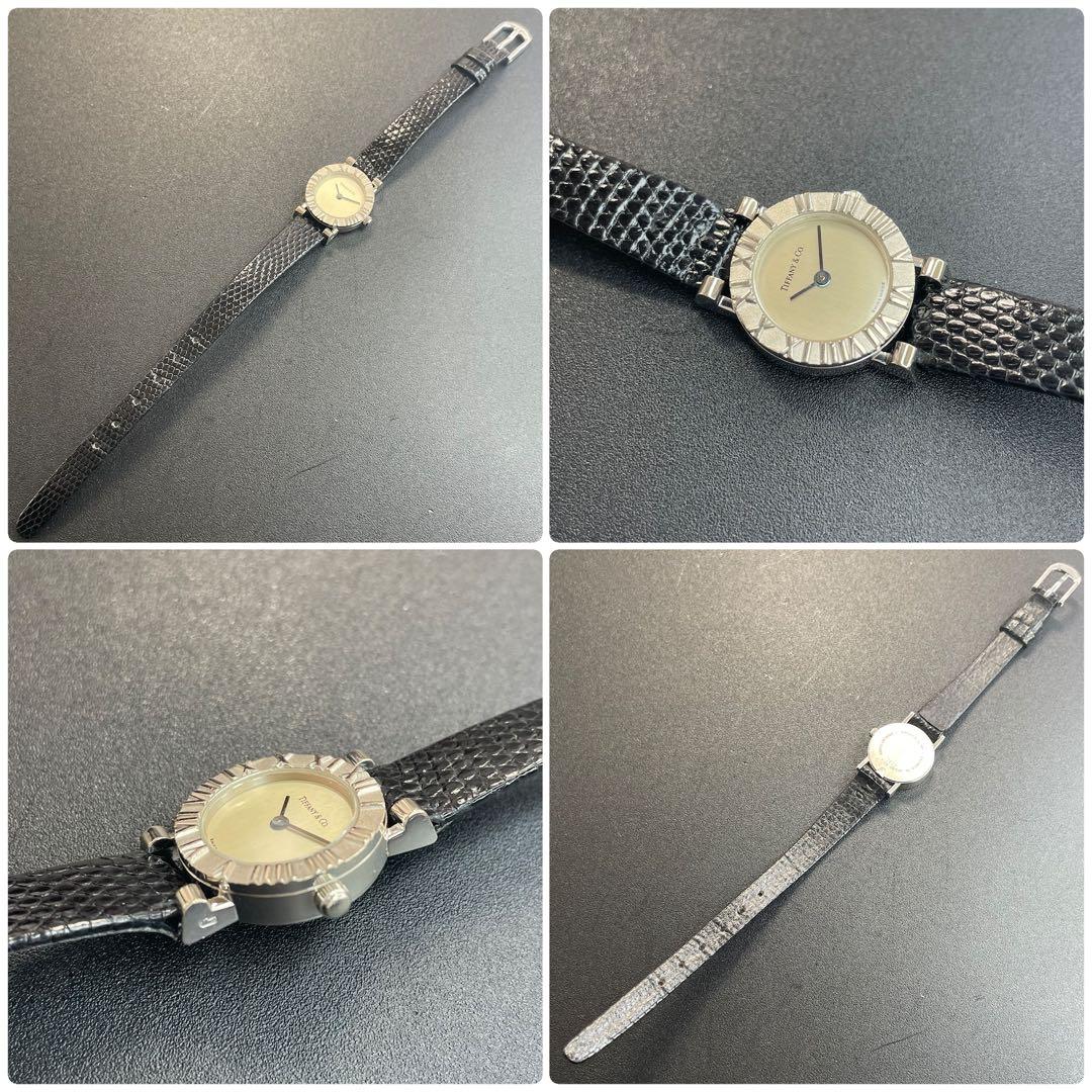 【良品 可動品】 ティファニー 腕時計 アトラス ミニ スターリングシルバー