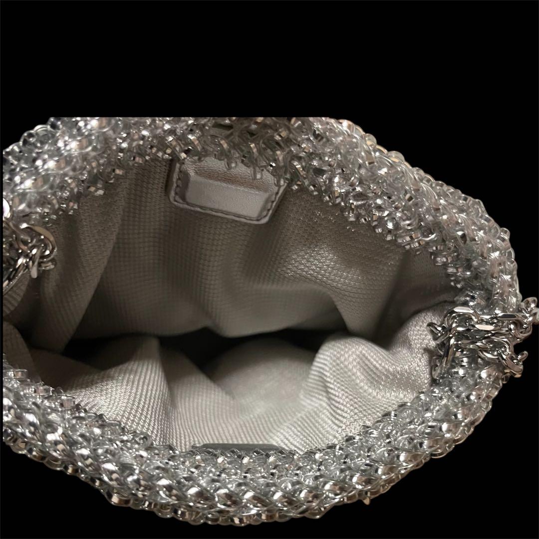 [大人気‼️即日発送❣️]ANTHPRIMA シルバー パーティーバッグ