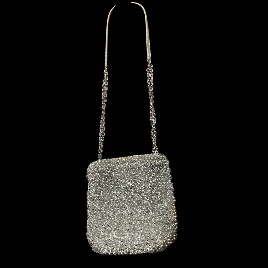 [大人気‼️即日発送❣️]ANTHPRIMA シルバー パーティーバッグ