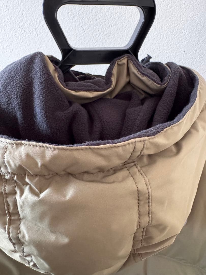 【新品未使用】ルースイソンブラ ベンチコート 130-140 カーキ