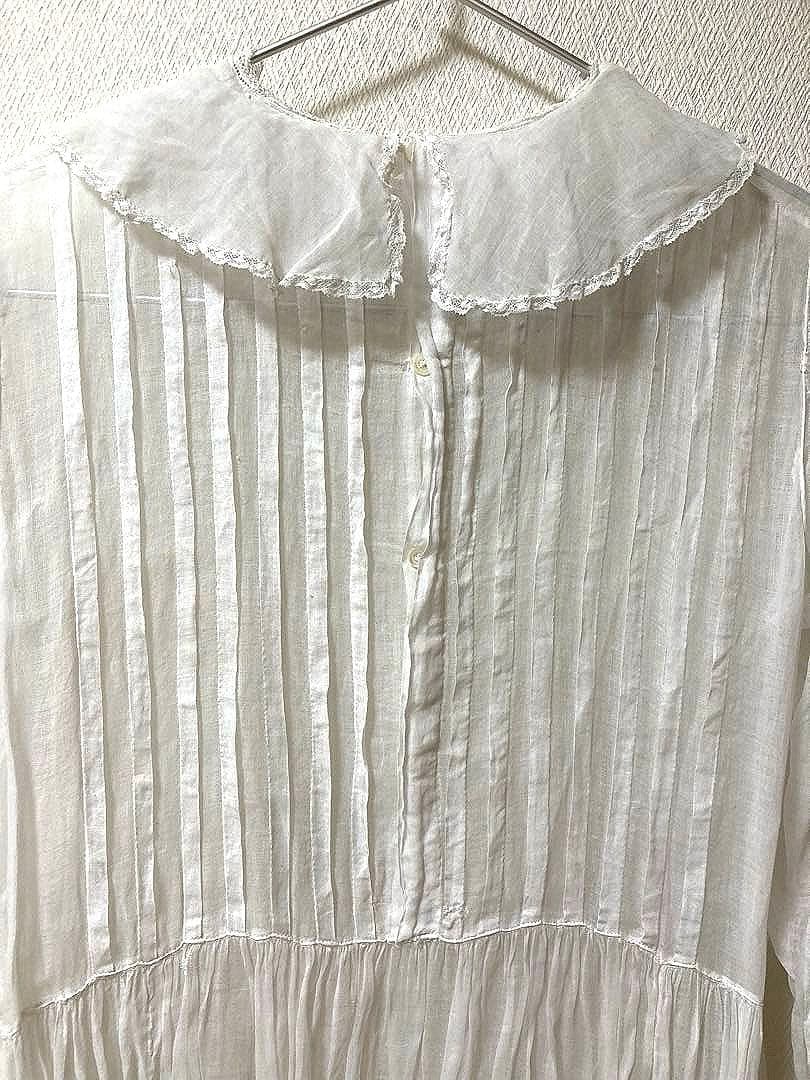 【アンティーク】フランス アンティーク コミュニオンドレス 希少