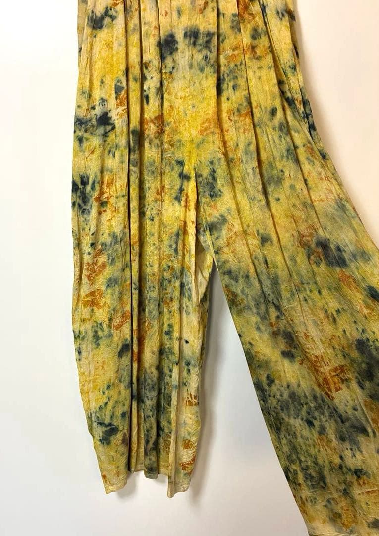 ANNTIAN S 100% PEACE SILK カジュアルパンツ