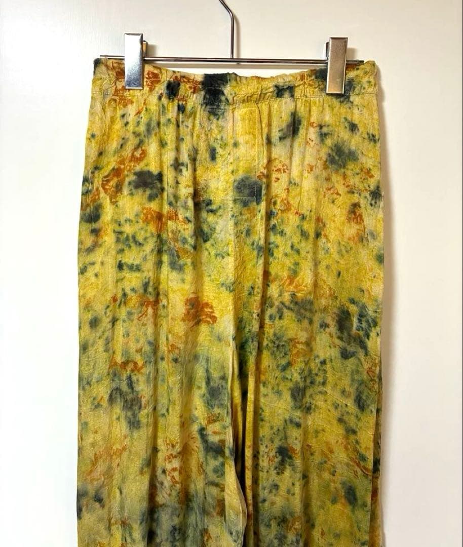 ANNTIAN S 100% PEACE SILK カジュアルパンツ