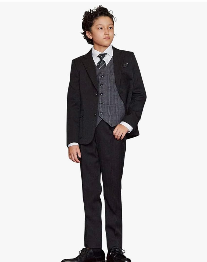 フォーマル ダークグレー スーツ・ブレザー